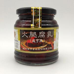 新货绍兴咸亨火腿腐乳350g*4瓶装 豆腐乳酱菜下饭菜 腐乳烧肉霉豆