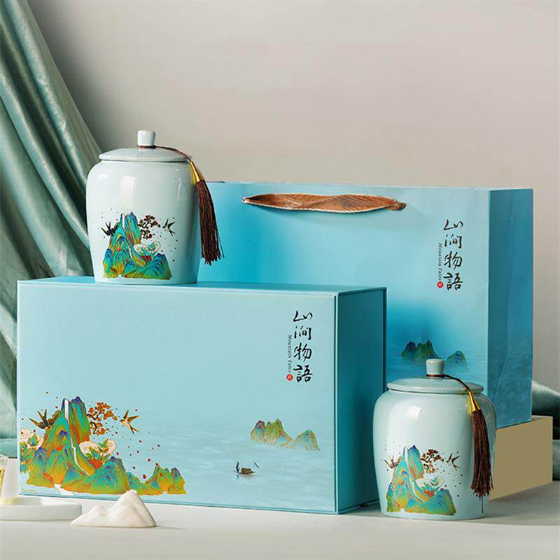 新货新茶碧螺春绿茶叶送礼茶叶礼盒装高级高档送礼品过节送长辈送
