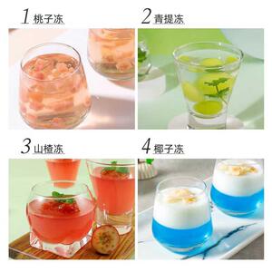 新货寒天蒟蒻水晶冻粉1kg奶茶甜品椰子冻小料爱玉果冻粉商用
