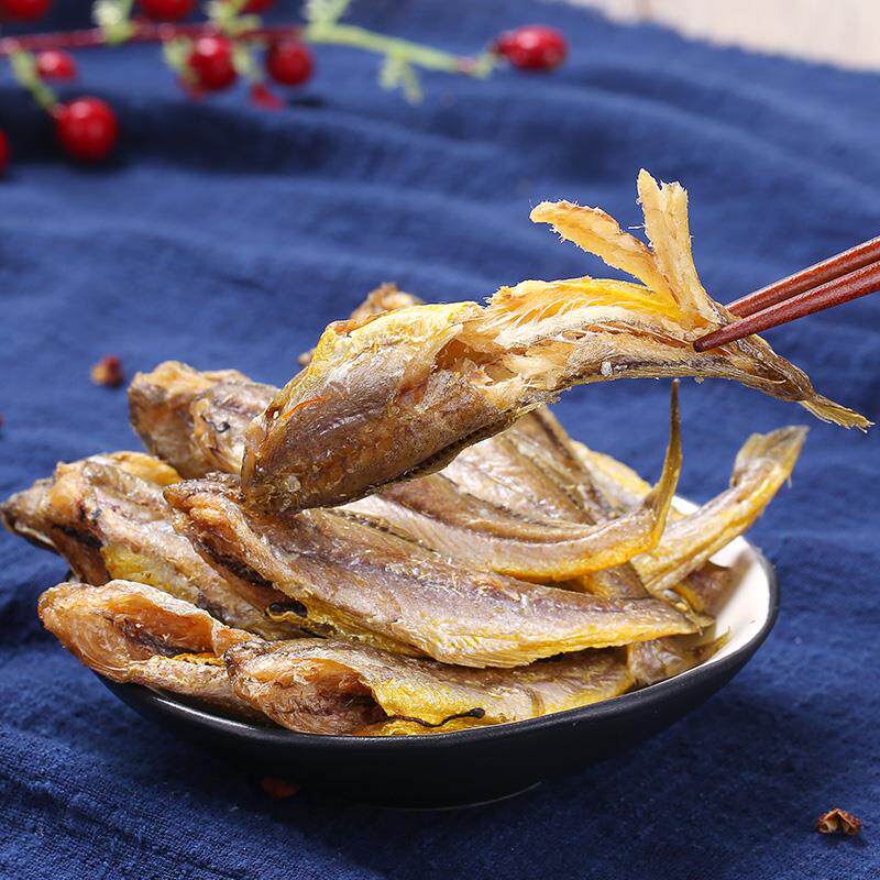 新货香酥小黄鱼干零食即食鱼干海鲜零食250g非碳烤酥脆海鲜干货