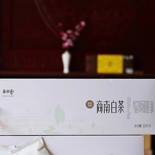陕西商南秦园春白茶礼盒装