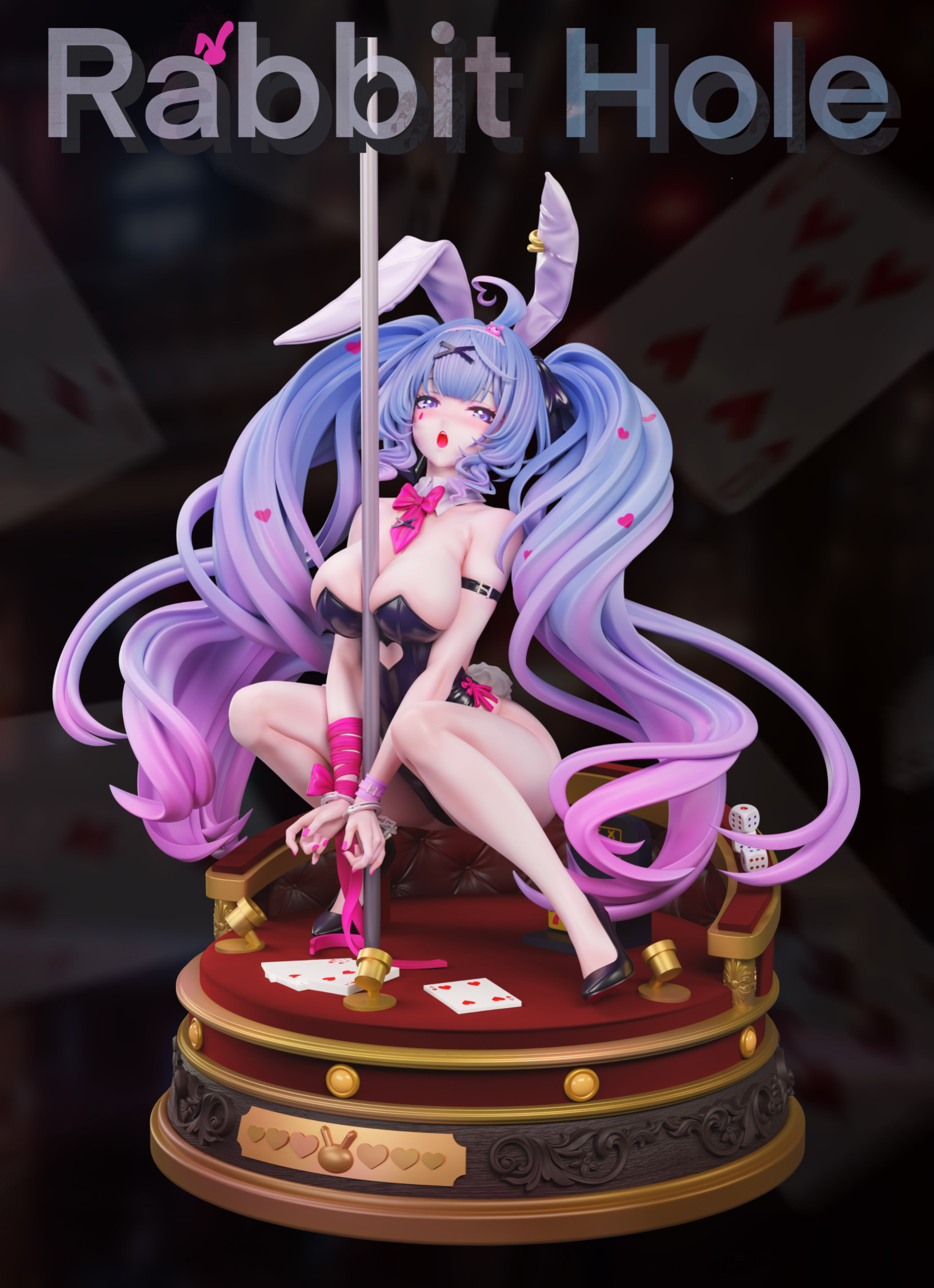 【定金】清水模玩2 tensei工作室 绯红兔子洞 限量 手办 雕像 GK图片