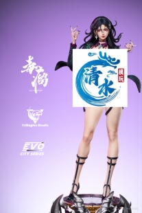 【清水模玩2】定金毒瘤 & TES 雕像第二弹西装暴徒-风雨兰雕像