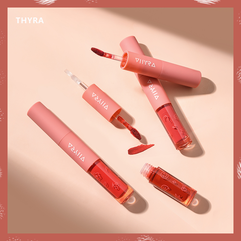 Thyra昙雅啵唧双头唇釉