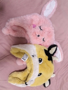 迪卡侬婴幼儿童宝宝厚帽子保暖抓绒可爱卡通滑雪帽护耳秋冬加厚帽