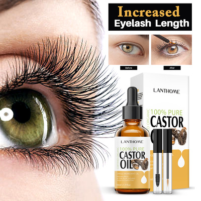 莲碧泉Lanthome蓖麻油castor oil睫毛液套装50ml
