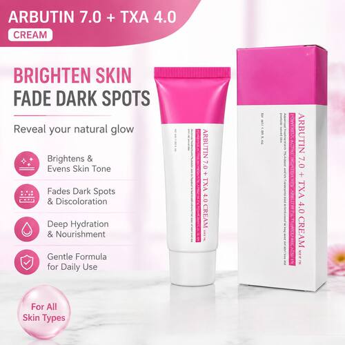跨境热品 Arbutin7% Tranexamic Acid 4% Cream 熊果苷烟酰胺面霜