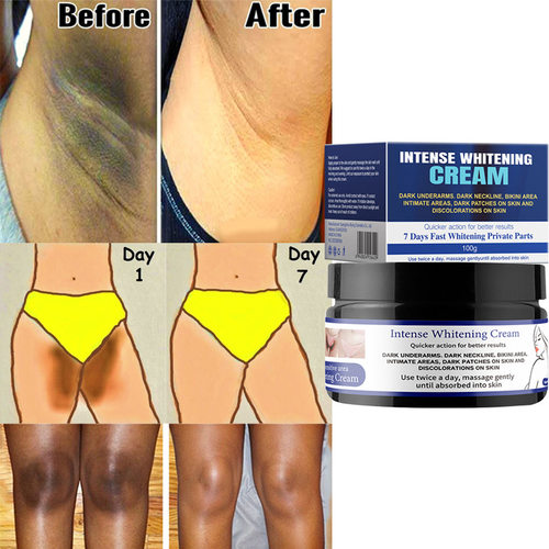 WHITENING CREAM跨境雪私密霜亮嫩肤腋下大腿内侧提亮祛黑霜