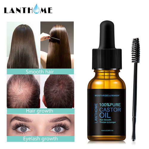莲碧泉Lanthome蓖麻油castor oil睫毛液 护发素温和滋润10ml