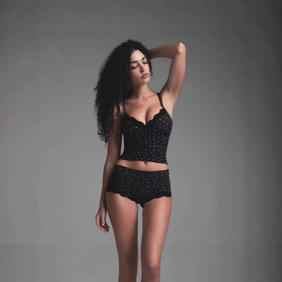 SKIMS 卡戴珊FITS EVERYBODY LACE PUSH-UP内搭性感聚拢蕾丝吊带