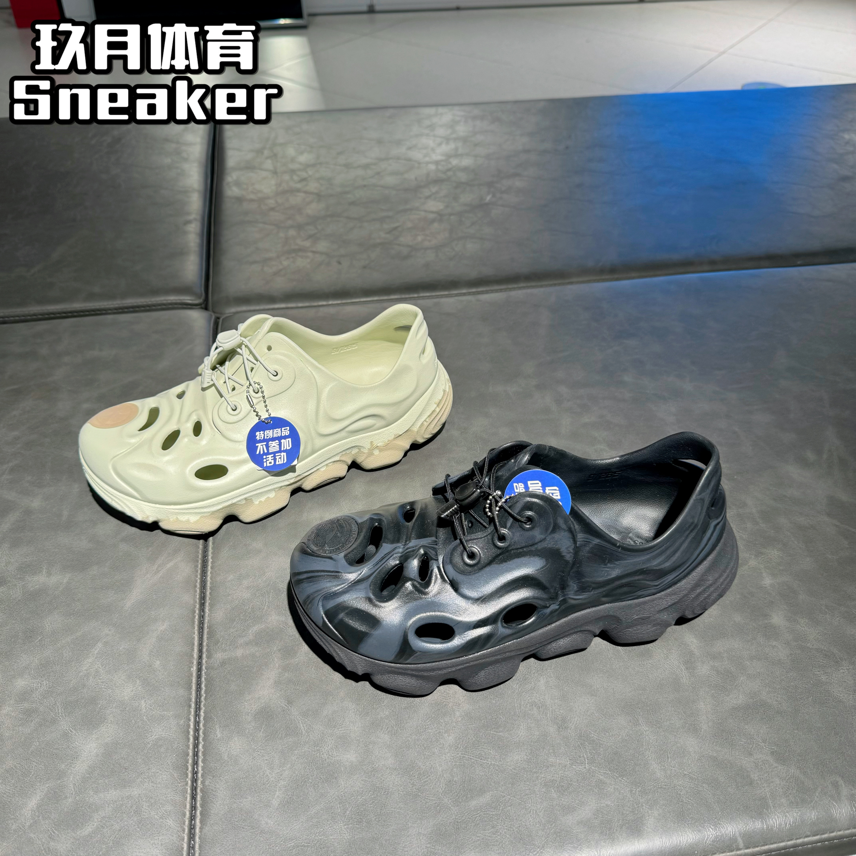 李宁凉鞋2025夏季新款情侣款CF溯浔涧减震回弹户外休闲鞋 AHCV019