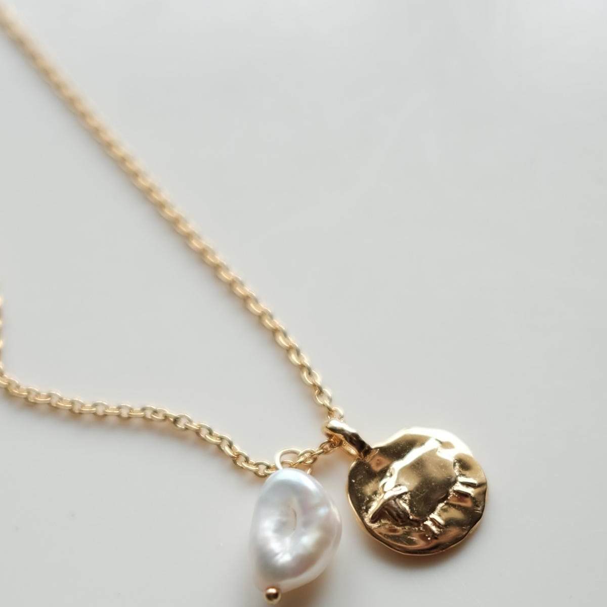 vm香草山纯银镀金巴洛克淡水珍珠