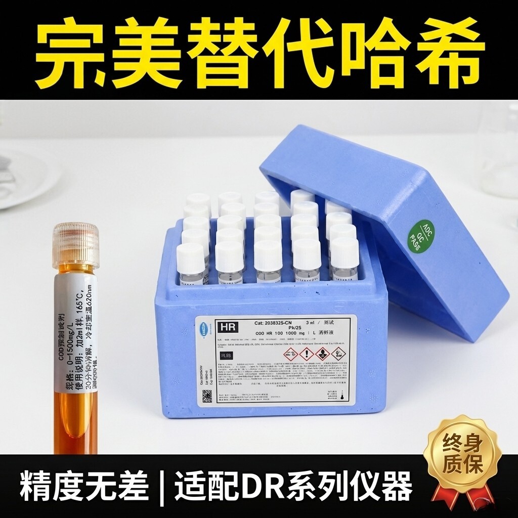 COD预制试剂管5-150mg/L替代HACH哈希2125815-CN 2125825-CN