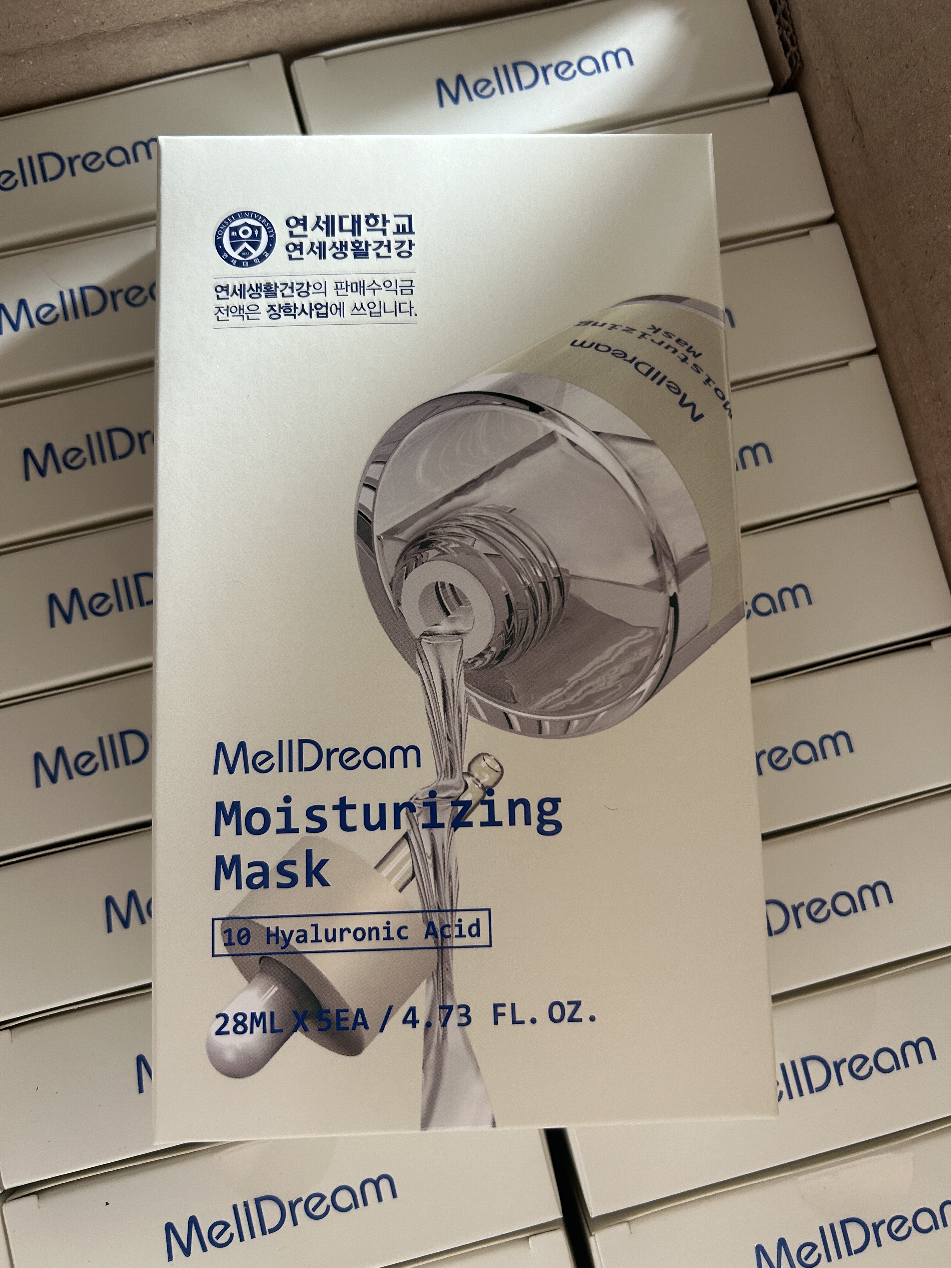 新限使用日期28年MellDream/诗梦德润肌面膜补水保湿修护韩国5片