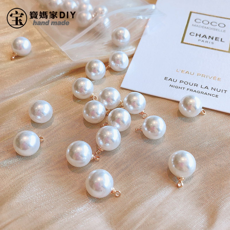 高亮带迷你吊头品质珍珠手工diy饰品材料自制耳饰品配件韩国发夹,饰品/流行首饰/时尚饰品新,其他DIY饰品配件,淘宝优惠券,粉丝福利购,淘宝优惠卷