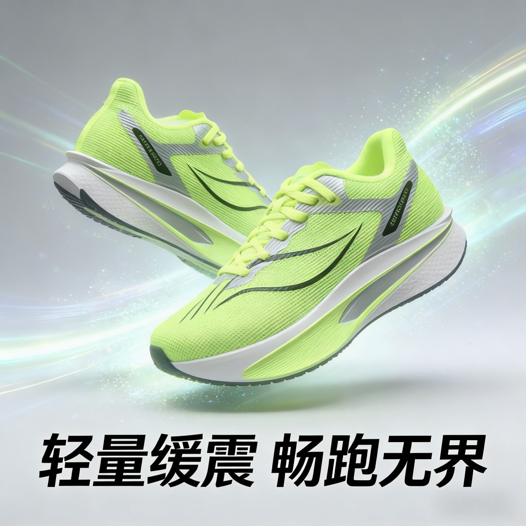 飞电6C超轻减震专业跑步鞋男女新款轻便软底缓震慢跑运动鞋春夏季