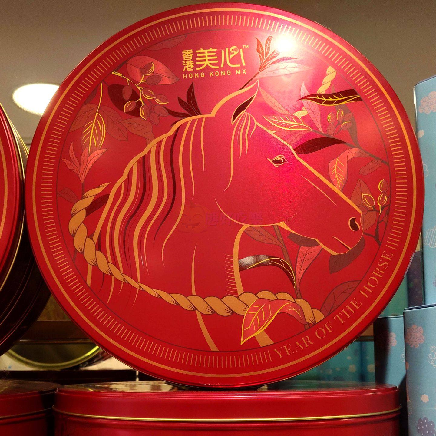 新年礼品香港代购美心御马迎新礼盒曲奇甜心酥贺年糕点心果仁曲奇