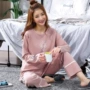 Phụ nữ mang thai tháng phù hợp với mùa hè trước khi sinh và cho con bú sau khi cho con bú bằng vải cotton lỏng - Giải trí mặc / Mum mặc đồ bộ sau sinh cho con bú