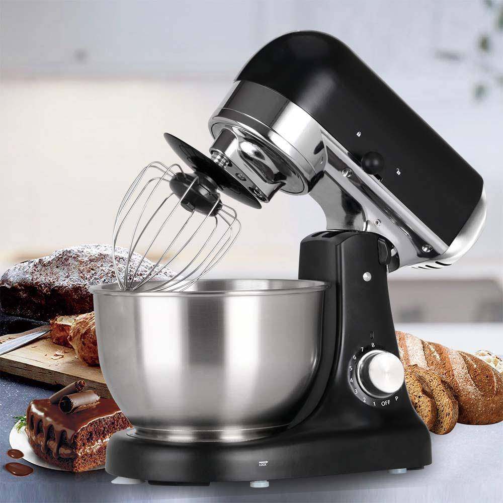 外贸5升金属机身厨师机超静音直流电机搅拌打鲜奶机国际热销款