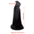 Black Hooded Grim Reaper Cloak 2m