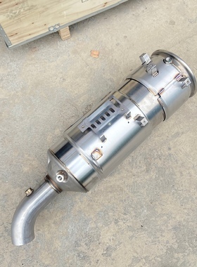 国六潍柴WP2.3scr催化处理器三元催化消声器排气管总成原厂艾可兰