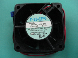 24v 60X60X25MM 0.12a 2410ML B40直流 NMB 05W 6025散热风扇6cm