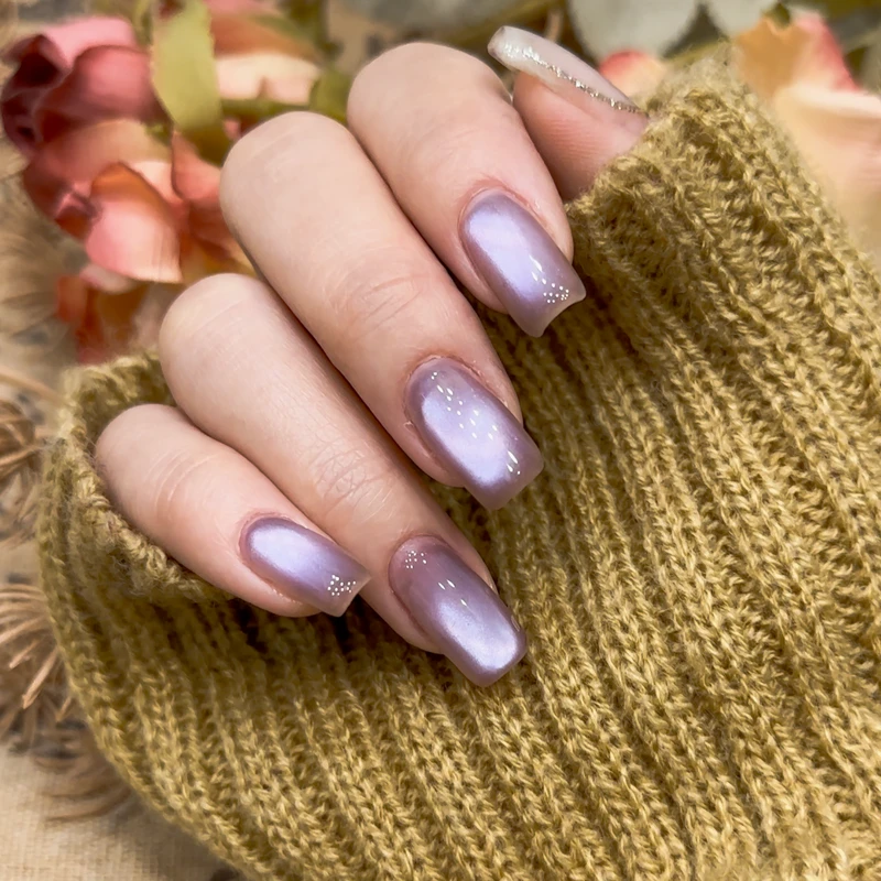 【仲夏夜之梦】幻彩双光玻璃珠镜面猫眼胶8ml甲油胶