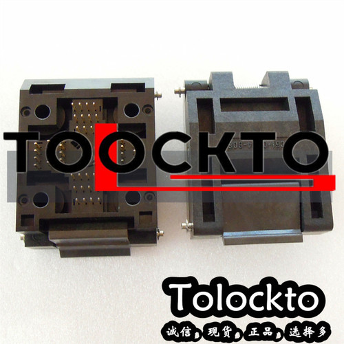 QFP48测试座烧录座Yamaichi进口