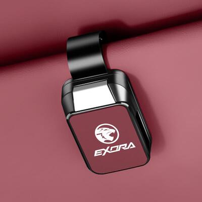 适用宝腾EXORA标新款车载眼镜夹PROTON X50收纳遮阳板宝腾X70简约