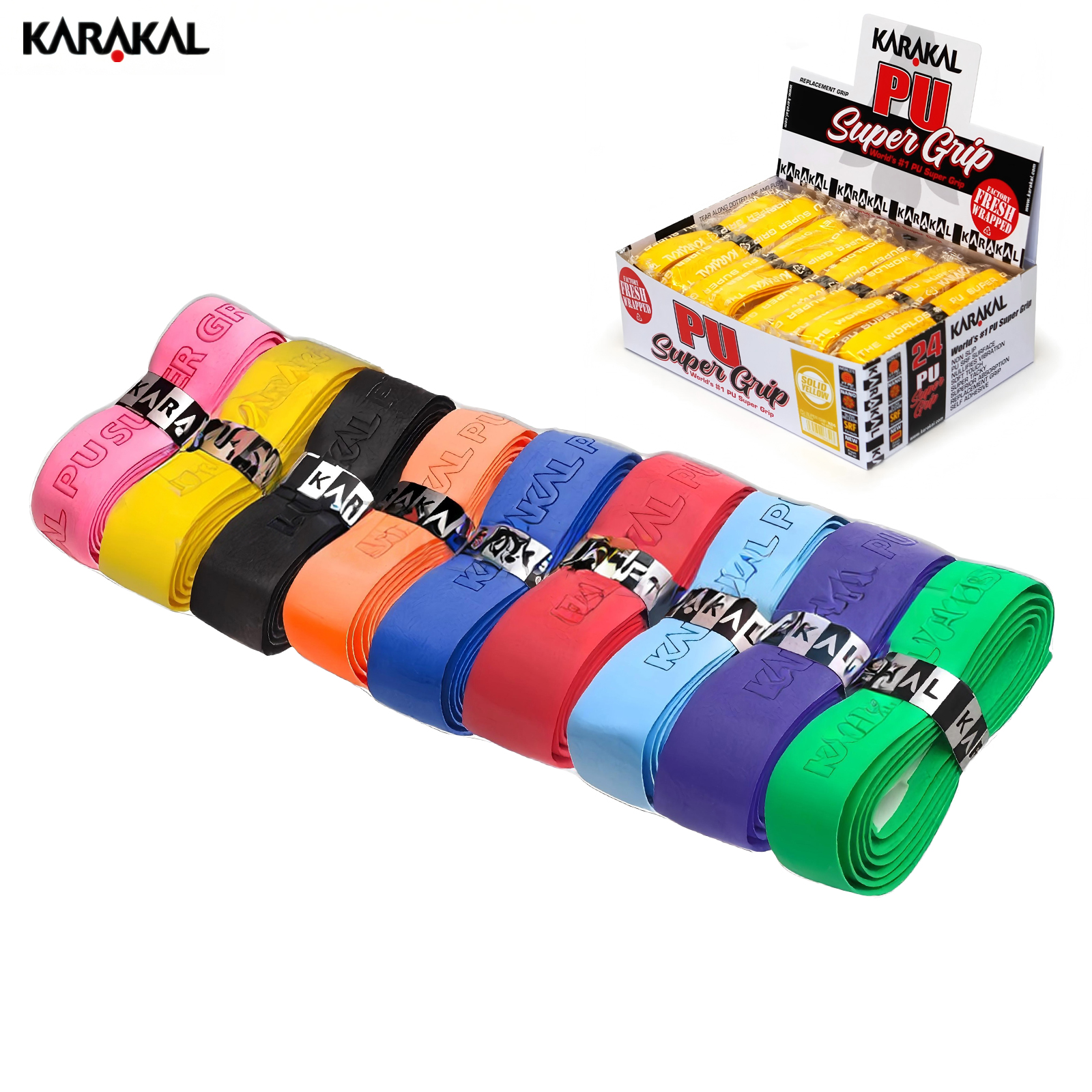 英国正品波斯猫KARAKAL手胶PUSuperGrip吸汗带羽网拍舒适加厚手把