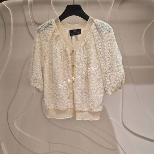韩国代购 Lanvin Collection 26夏 针织衫 4-WOT865W