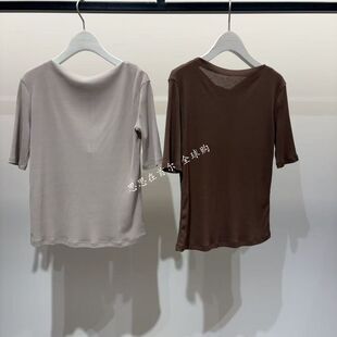 楠楠自留 韩国代购 CASHMERE 26秋 T恤 CM2G7-TTO561W