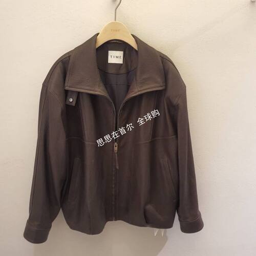 韩国代购 TIME 26秋 皮衣 TM2G8-LOT022W