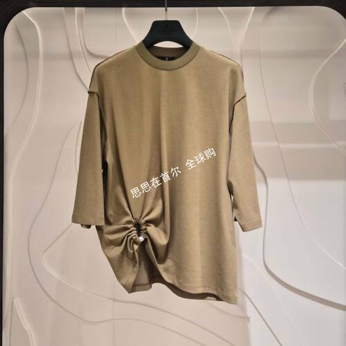 韩国代购 Lanvin Collection 26秋 T恤 7-WTO105W