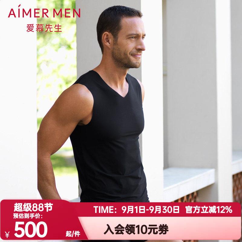 宽肩背心AIMERmen男爱慕先生正