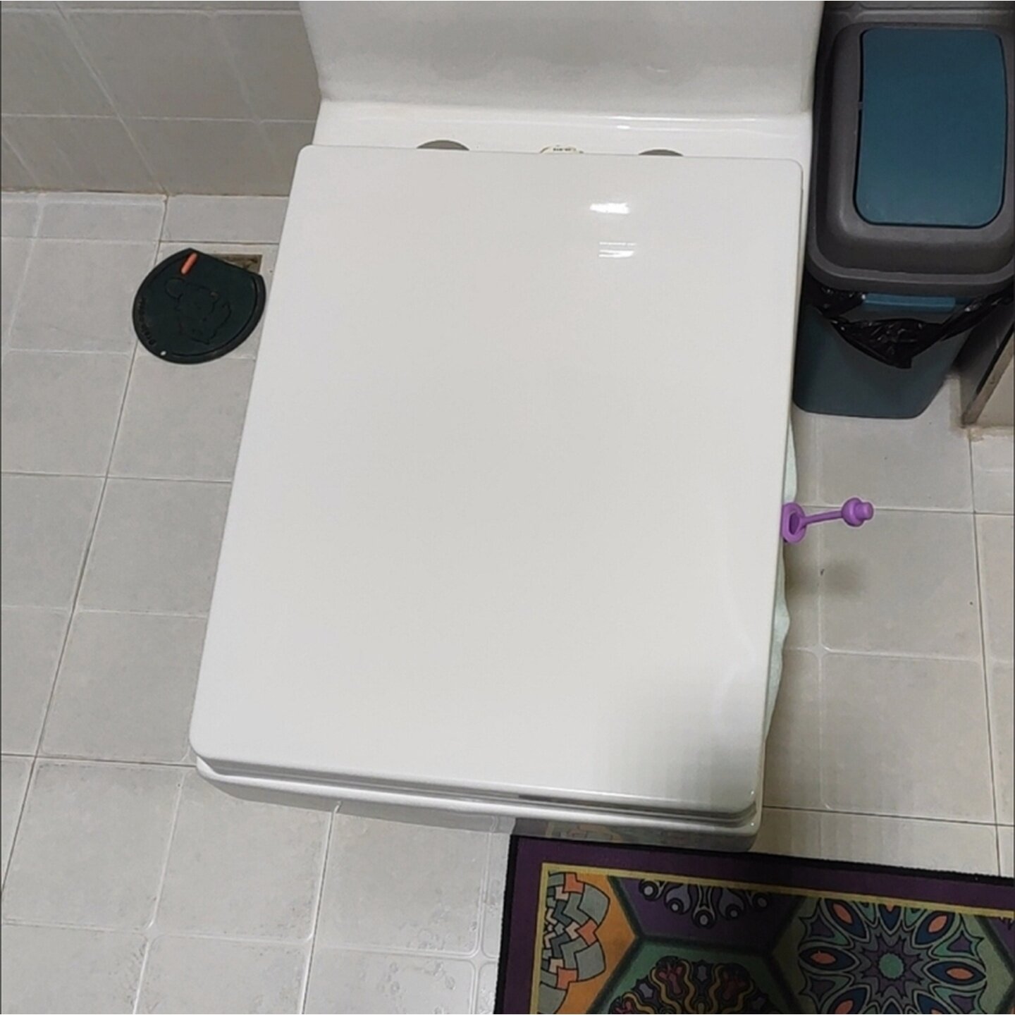 方型脲醛坐便缓降厕所加厚家用通用盖子马桶盖方形老式梯形盖板