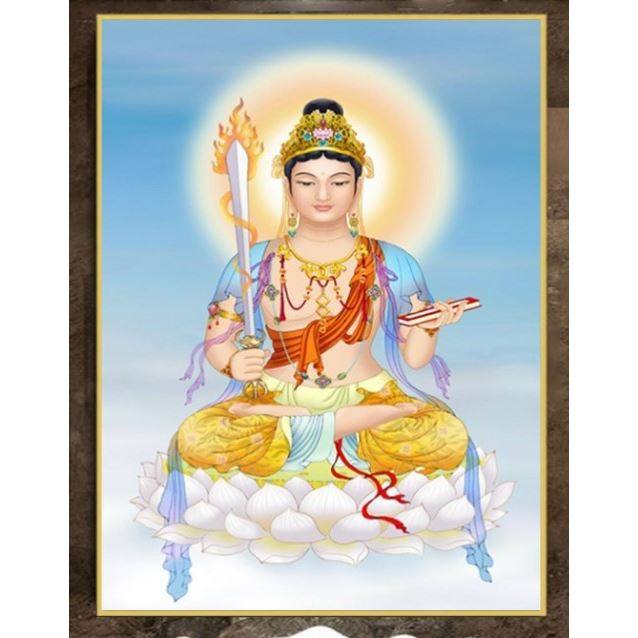 钻石绣2024年新款满钻钻石画莲花观音钻石画点钻十字绣,居家布艺,钻石绣,淘宝优惠券,粉丝福利购,淘宝优惠卷