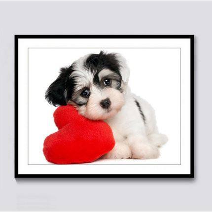 钻石绣2024年新款满钻客厅卡通动漫小狗儿童卧室贴钻十字绣,居家布艺,钻石绣,淘宝优惠券,粉丝福利购,淘宝优惠卷