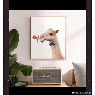 钻石绣2024年新款满钻钻石画入户玄关点钻十字绣斑马马DIY砖石绣