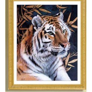 钻石绣2024年新款满钻5D老虎日出点钻十字绣情侣虎砖石绣,居家布艺,钻石绣,淘宝优惠券,粉丝福利购,淘宝优惠卷