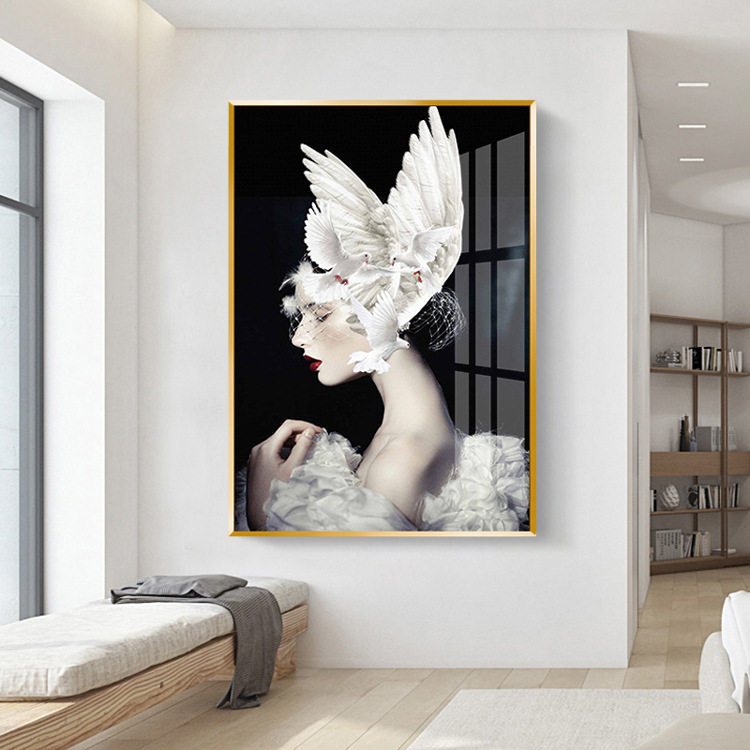 钻石绣2024年新款满钻石绣现代人物艺术画玄关贴钻十字绣客厅少女,居家布艺,钻石绣,淘宝优惠券,粉丝福利购,淘宝优惠卷