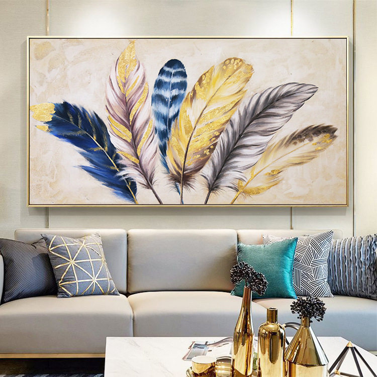 钻石绣2024年新款满钻客厅点钻十字绣现代美式风格羽毛大气AL4073,居家布艺,钻石绣,淘宝优惠券,粉丝福利购,淘宝优惠卷