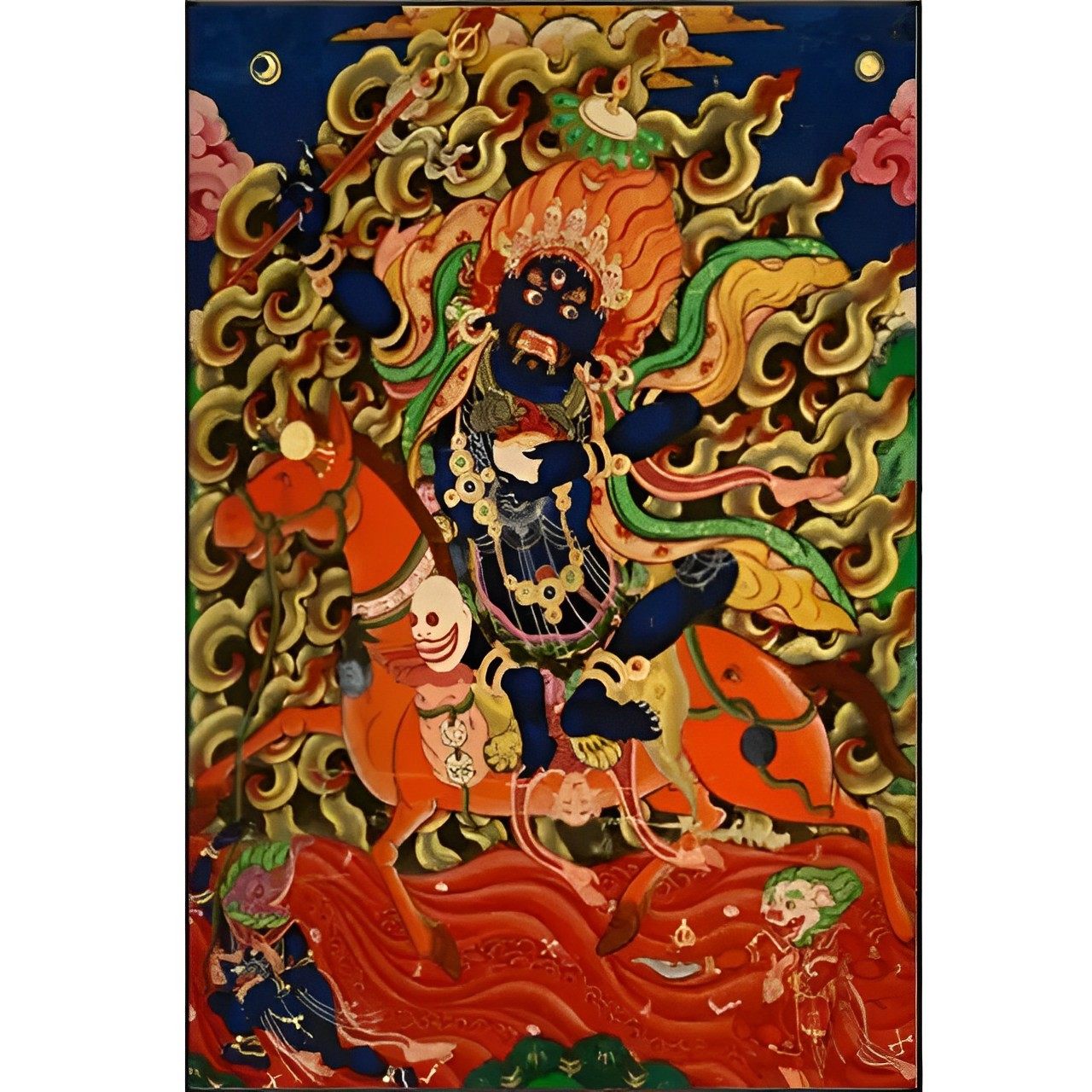 钻石绣2024年新款满钻玄关唐卡点钻画沾钻十字绣送工具包,居家布艺,钻石绣,淘宝优惠券,粉丝福利购,淘宝优惠卷