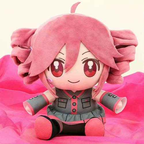 热门重音teto公仔毛绒玩具动漫重音テトkasane teto plush 毛绒