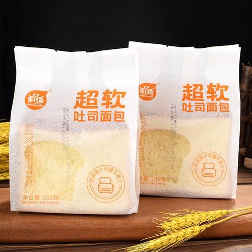 美和香超软吐司面包巧克力味营养代早餐无夹心切片面包零食品整箱