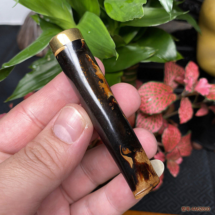神木阁天然保真正品海柳烟嘴