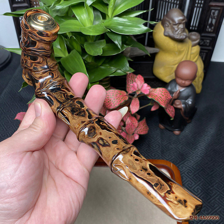 神木阁过滤烟油竹节烟斗