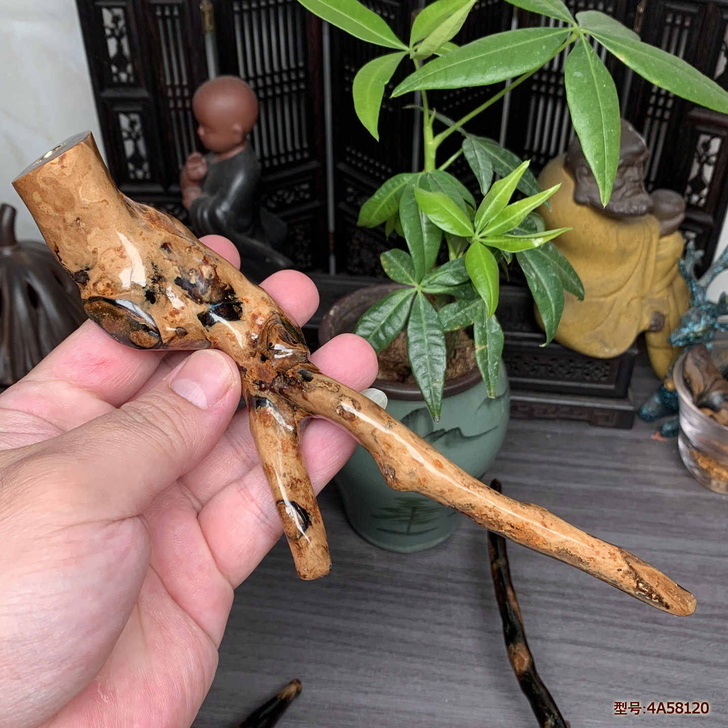 天然保真海柳血柳烟嘴