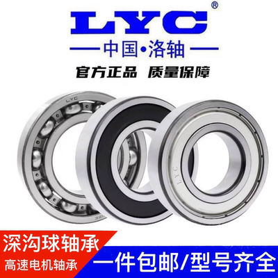 洛阳LYC电机轴承6307 6308 6309 6310 6311 6312 6313 6314 RZ 2Z