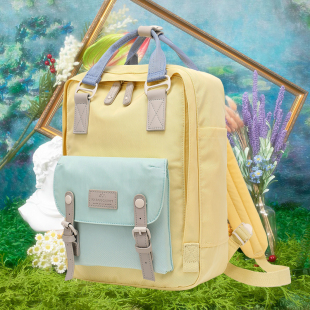 【官方正品】NX DOUGHNUT新版甜甜圈双肩包学生书包男女电脑背包